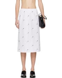 Rier - Pop Flowers Midi Skirt - Lyst
