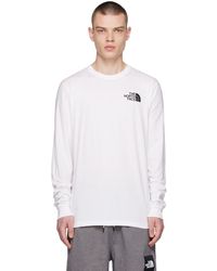The North Face White Box Nse Long Sleeve T-shirt