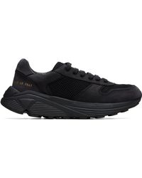 Common Projects - Baskets De Course Premium Noires - Lyst