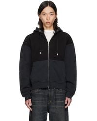 Our Legacy - Pull À Capuche Rascal Noir - Lyst