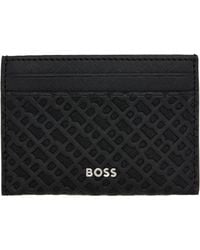 BOSS - Emed-Logo Card Holder - Lyst