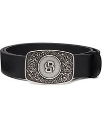 BOSS - Leather Belt - Lyst