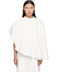 Hed Mayner - Off- Cape Sweatshirt - Lyst