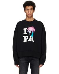 Palm Angels - I Love Pa Crew Sweatshirt - Lyst