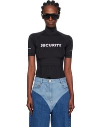 Pushbutton - ブラック 'Security' ポケット タートルネック - Lyst