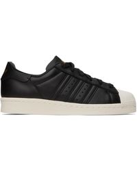 adidas Originals - Baskets superstar 82 noires - Lyst