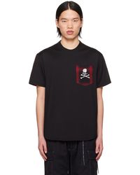 Mastermind Japan - T-shirt noir et rouge à carreaux - Lyst