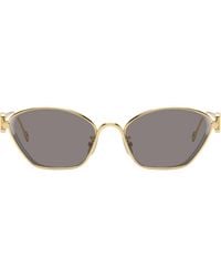 Loewe - Anagram Hexagonal Sunglasses - Lyst