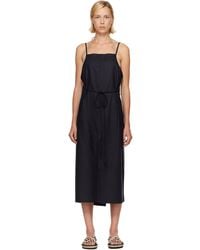 Baserange - Yumi Apron Midi Dress - Lyst