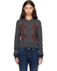 Acne Studios - Double-Layered Cardigan - Lyst