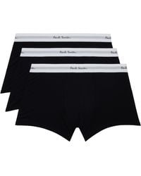 Paul Smith - Three-Pack & Logo-Woven Boxer Briefs - Lyst
