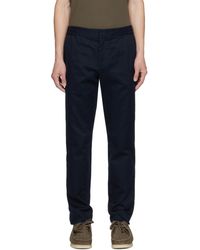 Vince - Navy Pull On Trousers - Lyst