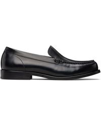 A.P.C. - Flâneurs Noirs À Bout De Style Mocassin - Lyst