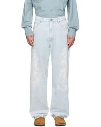 MM6 by Maison Margiela - Paint Splatter Jeans - Lyst