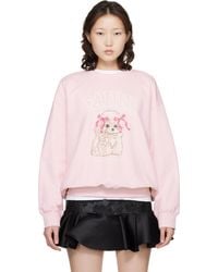 Ganni - Poodle Sweatshirt - Lyst