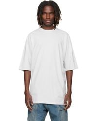 Rick Owens - Off- Temple Jumbo S/S T-Shirt - Lyst