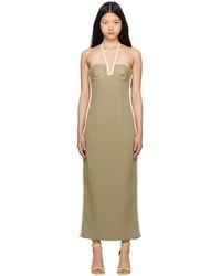 Paris Georgia Basics - Nassia Midi Dress - Lyst