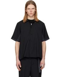 Sacai - Suiting & Denim Shirt - Lyst