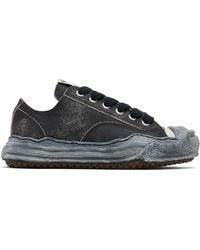Maison Mihara Yasuhiro - 'Hank' Og Sole Shrink Leather Low-Top Sneakers - Lyst