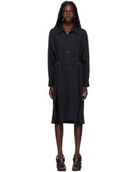 Lemaire - Navy Two Pocket Shirt Dress - Lyst