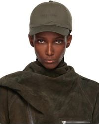 Rick Owens - Khaki Concordians Owenscorp Embroidered Cap - Lyst