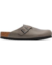 Birkenstock - Regular Boston Soft Footbed Oiled Leather Loafers - Lyst