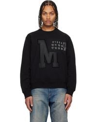 MM6 by Maison Margiela - Printed-Logo Sweatshirt - Lyst
