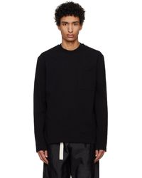 Jil Sander - Logo Flag Long Sleeve T-Shirt - Lyst