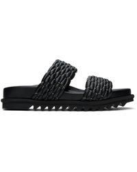Dries Van Noten - Black Braided Sandals - Lyst