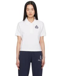 Sporty & Rich - H&W Crest Pique Polo - Lyst