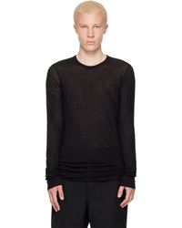 Rick Owens - Tower Basic Ls T-Shirt - Lyst