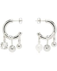 Justine Clenquet - Ssense Exclusive Andrew Earrings - Lyst