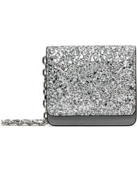 Maison Margiela - Micro Glitter Chain Wallet Bag - Lyst