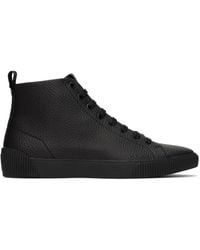 BOSS - Zero Hito High-Top Sneakers - Lyst