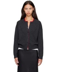 Loulou de Saison - Nicola Bicolor Cashmere Cardigan - Lyst