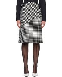 Jean Paul Gaultier - 'The Check' Midi Skirt - Lyst