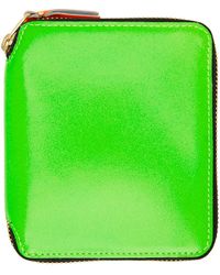 Femme Accessoires Portefeuilles et porte-cartes Portefeuille super fluo à glissière Comme des Garçons en coloris Vert 