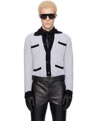 Ernest W. Baker - Four Pocket Boucle Cardigan - Lyst