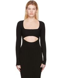 ANDREADAMO - Andreādamo Cut-out Bodysuit - Lyst