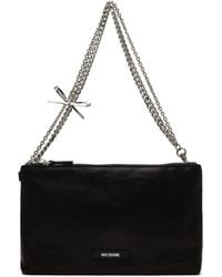 【関税込み】We11done ブラック Belted Punk バッグ we11done Belted Punk Bag in Black | Lyst
