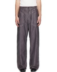 Maison Margiela - Double-Dyed Workwear Trousers - Lyst