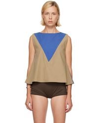 Baserange - Khaki & Tres Top - Lyst
