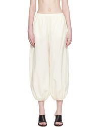 Loulou de Saison - Off- Almaya Cocoon Trousers - Lyst