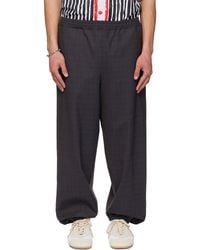 Moschino - Logo Tape Trousers - Lyst