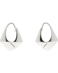 Sophie Buhai - Small Pyramid Hoop Earrings - Lyst