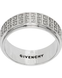 Givenchy - Allover 4G Pattern Ring - Lyst