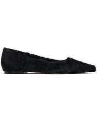 Aeyde - Cassy Pointed-Toe Ballerina Flats - Lyst