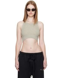 Fear Of God - Taupe Soft Rib Tank Top - Lyst