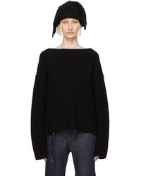 OPEN YY Damaged Heart Sweater in Green | Lyst 