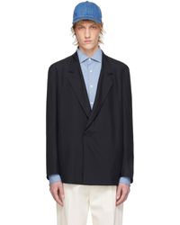 ZEGNA - ノッチドラペル テーラードジャケット - Lyst
